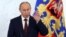 Russian President Vladimir Putin speaks during a state-of-the nation address in Moscow, Russia, Wednesday, Dec. 12, 2012. 