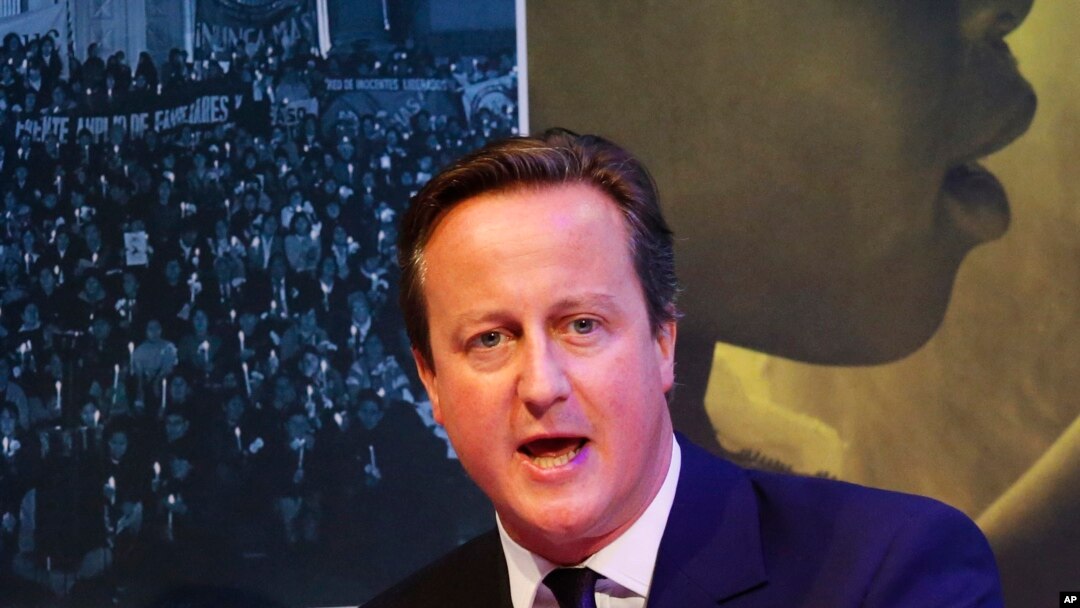 英國首相卡梅倫(資料圖片)