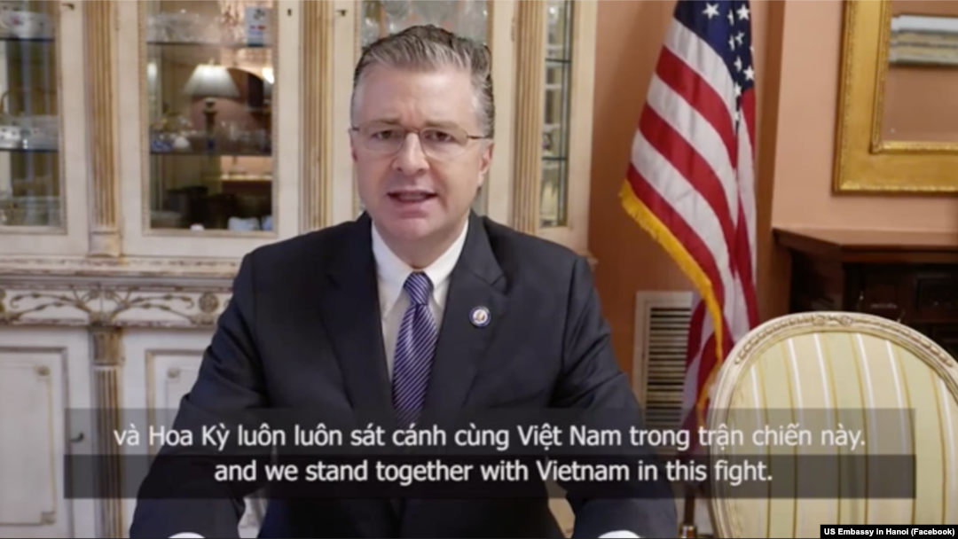 Đại sứ Hoa Kỳ tại Việt nam Daniel Kritenbrink (Facebook US Embassy in Hanoi)