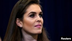 Hope Hicks babbar daraktar sadarwa ta Shugaban Amurka Donald Trump