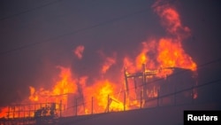 Požar u predgrađu Los Anđelesa (Foto: REUTERS/Ringo Chiu)