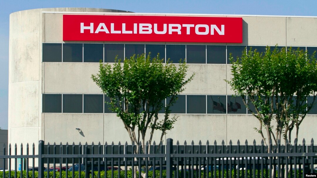 Kantor perusahaan Halliburton di Houston, Texas (foto: dok). Halliburton berusaha membeli Baker Hughes Inc.