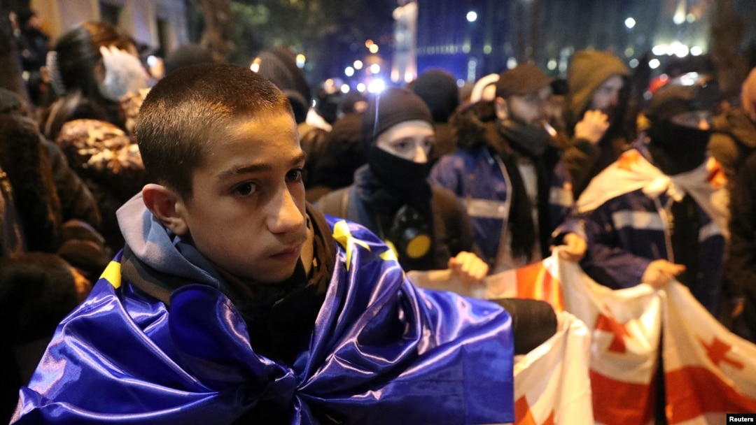 GEORGIA-POLITICS/EU-PROTESTS