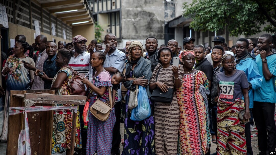 Dad codadkooda ka dhiibanaya doorashadi Congo ee 30-ki December