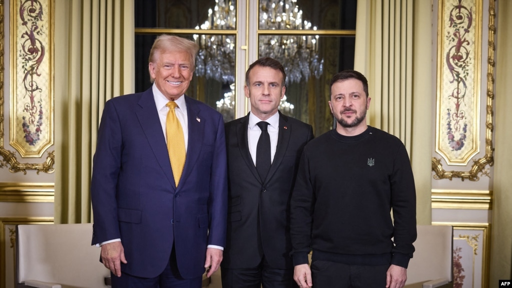 ABD'de seçimi kazanan Donald Trump, Fransa Cumhurbaşkanı Macron ve Ukrayna Cumhurbaşkanı Zelenski Paris'te biraraya geldi.