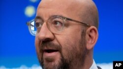 歐洲理事會主席查爾斯·米歇爾（Charles Michel）。