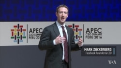 Zuckerberg Pushes Internet Connectivity In Address to World Leaders at APEC