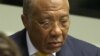 Former Liberian President Charles Taylor listens to the judge at the opening of the sentencing judgement hearing at the court in Leidschendam, near The Hague, May 30, 2012. 