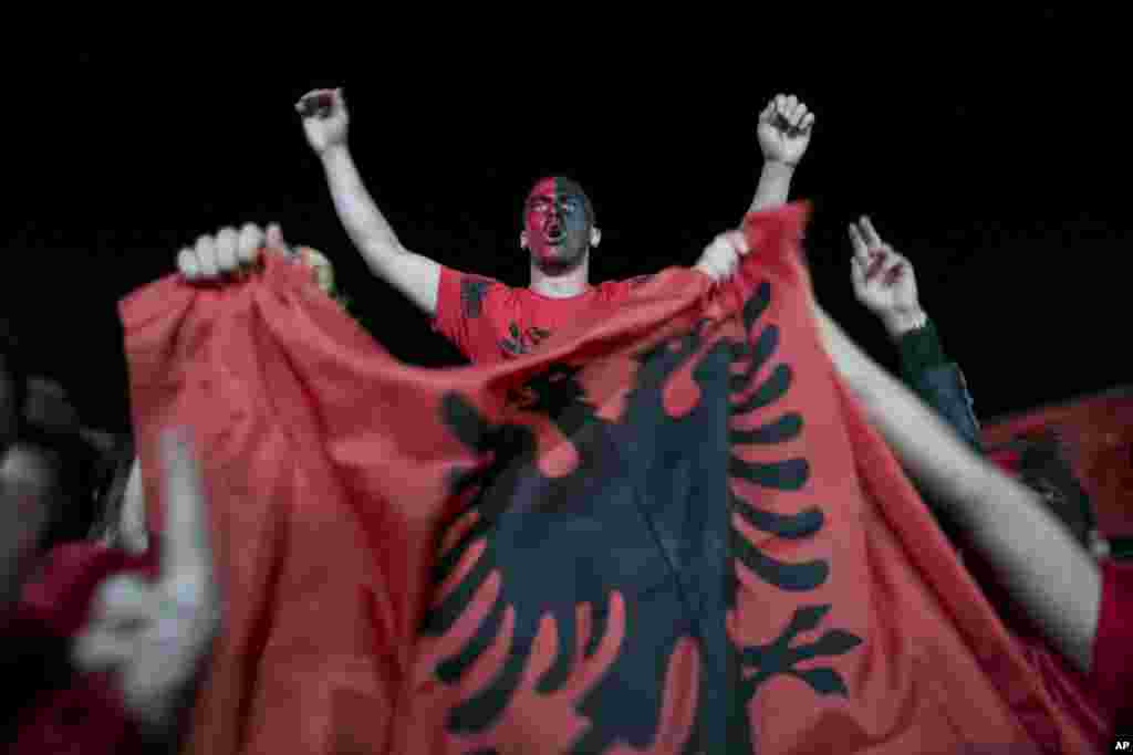 Kosovo Serbia Albania Euro Soccer