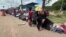 Cientos de venezolanos llegan cada día a Pacaraima, frontera de Brasil