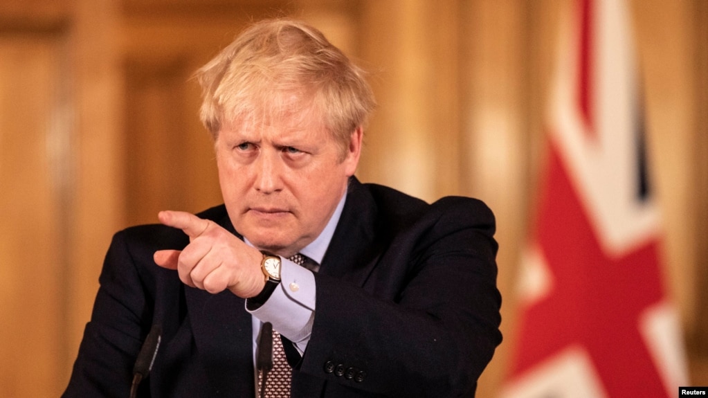 Thủ tướng Anh Boris Johnson.