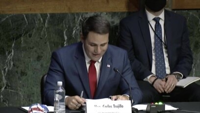 Embajador Carlos Trujillo al Departamento de Estado