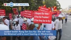 VOA60 Addunyaa - Myanmar Military Leaders Extend Detention of Suu Kyi