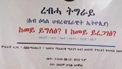 "ረብሓ ትግራይ ኣብ ሕብረብሄራዊት ኢትዮጵያ ከመይ ይግለፅን ይረጋገፅን" ዝብል ኮነፈረስን ኣብ መቐለ ተኻይዱ