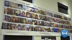 Banner Depicting Influential African Americans Commemorates 400 Years of Black History