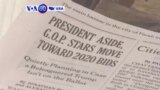 VOA60 America - Vice President Mike Pence pushes back on suggestions that he is already plotting a run for the presidency in 2020