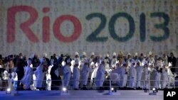 El clérigo se reunió en el primer día de actividades del JMJ en Copacabana, en Río de Janeiro, Brasil.