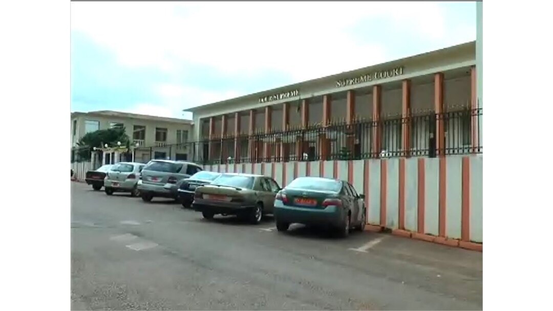 The Ekounou Tribunal is seen in Yaounde, Cameroon, Sept. 18, 2019. (M. Kindzeka/VOA)
