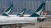 Cathay Pacific: September, Jumlah Penumpang Merosot