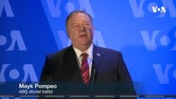 Pompeo Amerikanın Səsindəki çıxışında Amerikanın müstəsnalığından bəhs edib