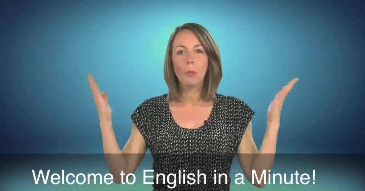 English in a Minute: Clam Up
