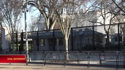 Nhà Trắng nâng cấp hàng rào để ngăn ngừa đột nhập