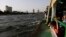 Egyptians enjoy a boat ride along the Nile River, in Cairo, Egypt, June 5, 2013.