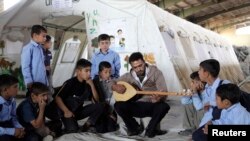 Le camp de réfugiés d'Arbat, province septentrionale de Sulaymaniyah. (REUTERS/Yahya Ahmad)