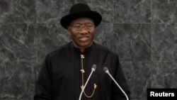 Shugaba Goodluck Jonathan na Najeriya