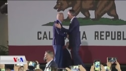 Biden jibo Piştgirîya Hilbijartina Dubare Çû Kaliforniya