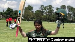 বাংলাদেশি নারী ক্রিকেটার শারমিন আক্তার