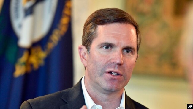 El gobernador de Kentucky, Andy Beshear.