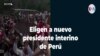 Francisco Sagasti es elegido como presidente interino de Perú