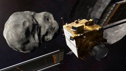 Study: NASA Space Strike Might Have Reshaped an Asteroid