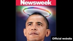 Portada de la revista Newsweek con el título "El primer presidente homosexual". La revista publicó su último número.