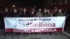 Protest "1 od 5 miliona" u Severnoj Mitrovici