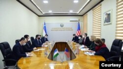 O'zbekiston Sog‘liqni saqlash vazirligi va Amerika hukumati rasmiylari, Toshkent,, 2-fevral, 2022 