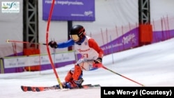Lee Wen-yi, a skier from Taiwan. (Courtesy: Lee Wen-yi) 