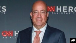FILE - CNN chief executive Jeff Zucker attends the 13th annual CNN Heroes: An All-Star Tribute in New York on Dec. 8, 2019.
