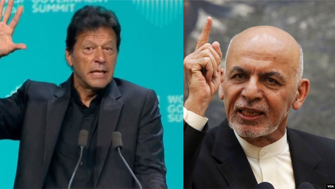 Perdana Menteri Pakistan, Imran Khan (kiri) dan Presiden Afghanistan Ashraf Ghani (foto: dok). 
