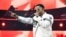 FILE - Ludacris performs before the start of the NBA All-Star basketball game in Los Angeles, Feb. 18, 2018. Ludacris and Migos will represent Atlanta and hip-hop culture when they perform at the EA SPORTS BOWL days before Super Bowl LIII.