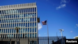 쿠바 아바나 주재 미국대사관 전경 (자료사진)