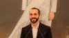 El presidente de El Salvador, Nayib Bukele, reacciona mientras habla durante un mensaje en la televisión nacional para anunciar que se postulará para la reelección en las elecciones de 2024, en San Salvador, El Salvador, 15 de septiembre de 2022.