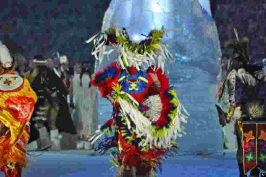 Opening Ceremony of 2010 Winter Olympics in Vancouver
