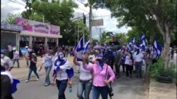 Marcha por la liberación de los detenidos en Nicaragua