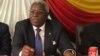 FILE: Zimbabwe's home affairs minister Ignatious Chombo announcing Friday that every February 21st, the birthday of Mugabe, will now be a public holiday since the 93-year old leader exhibited "self sacrifice, selflessness, patriotism, hard work, principled leadership.