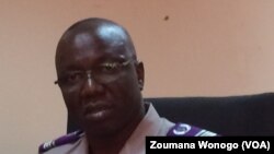 Alioun Zanré, commissaire du gouvernement près du tribunal militaire, Ouagadougou, Burkina Faso, 8 décembre 2016. (VOA/Zoumana Wonogo).