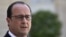 French President Francois Hollande delivers a speech after a high-level security meeting at the Elysee Palace in Paris, June 26, 2015.