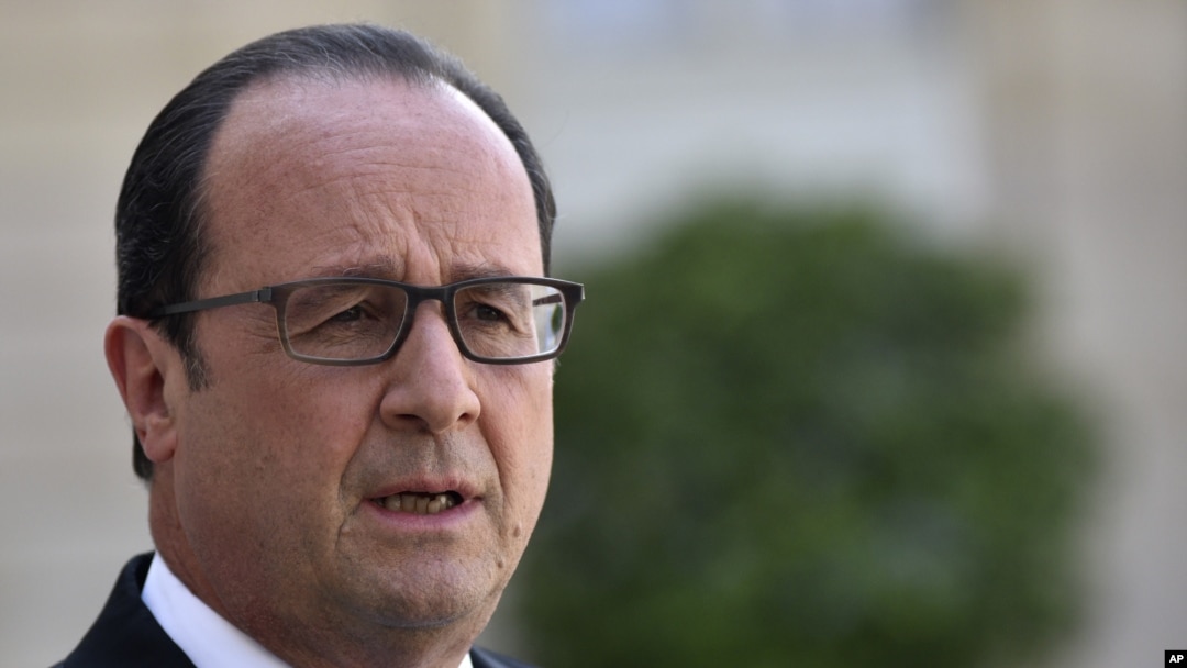 Presiden Perancis Francois Hollande 