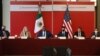 Autoridades de México y de Estados Unidos se reúnen para tratar sobre cooperación bilateral en materia de seguridad. [Foto: Secretaría de Relaciones Exteriores de México] 